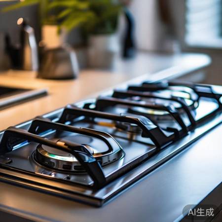 苏泊尔双灶燃气灶:熄火保护,倾