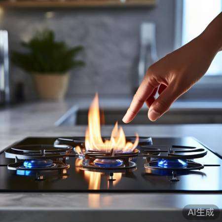 海尔集成灶：五档火力，快点火，