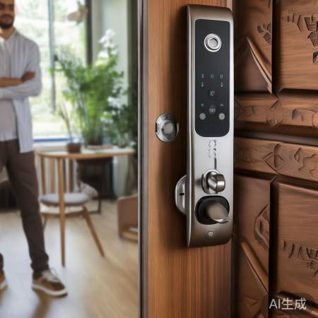 VOC智能锁语音关，操作简单易