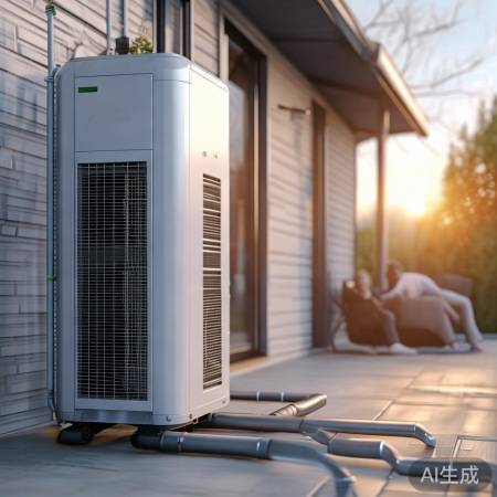 空气能热泵:节能静音,冷暖一机