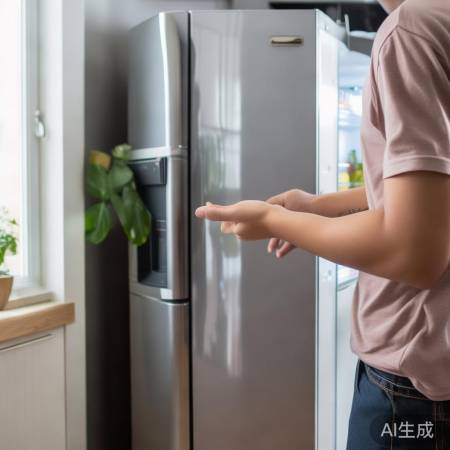 海尔冰箱盖开法详解