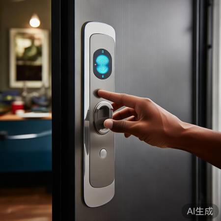 指纹锁，便捷安全，多重开锁方式