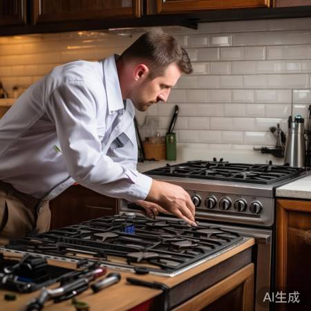 燃气灶安装需专业，安全不容忽视