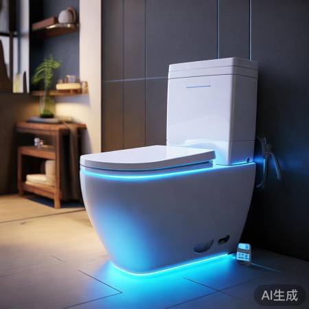 东鹏智能马桶,贴心功能多,遥控