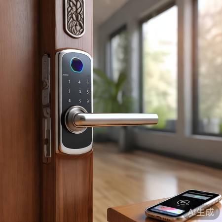 智能锁安全可靠，远程监控保障更