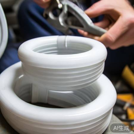 剪排水管,长度约15米。