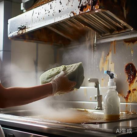 油烟机清洗小窍门，油盖清洁技巧