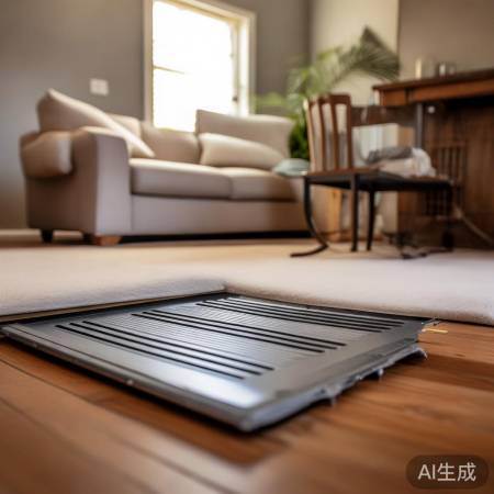 地面检修口方便客厅维修