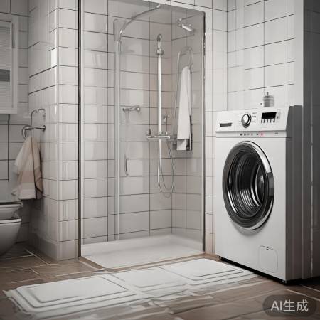 预留60-70cm宽,确保淋浴