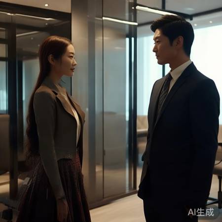 袁泉陈道明空调房谈心,科技感十