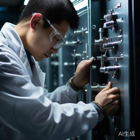 保险柜螺丝拧紧,安全有保障。