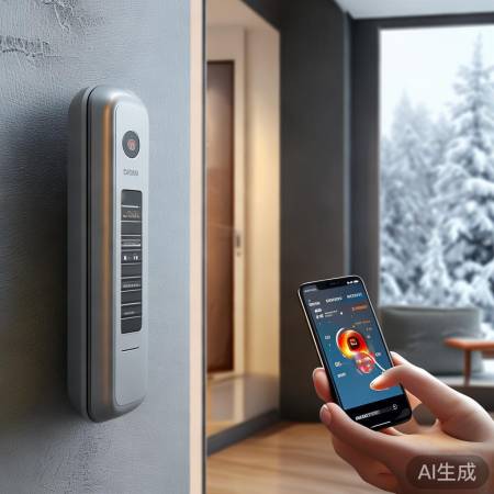 “迪米斯壁挂炉,随时随地控温”