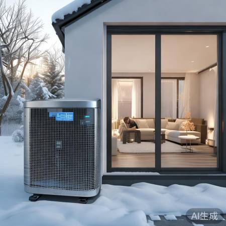 环保空气能热泵,智能恒温温暖家