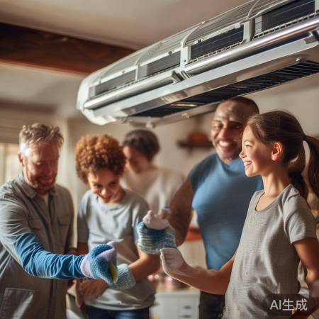 “空调清洗,清凉一夏”