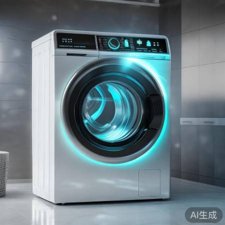 智能洗衣,材质选程,一键洁净