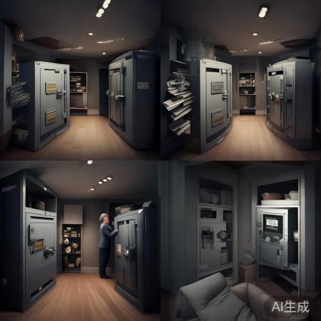 保险柜选错，场合不符。