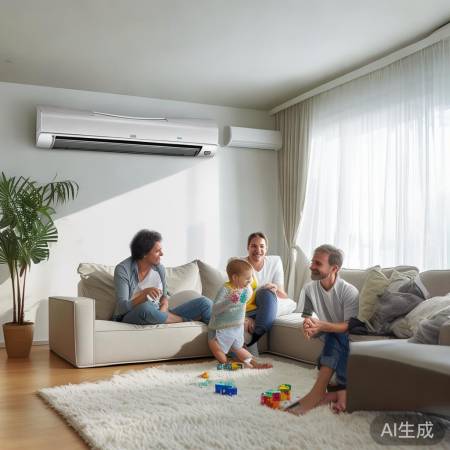 “家庭中央空调+新风系统,健康