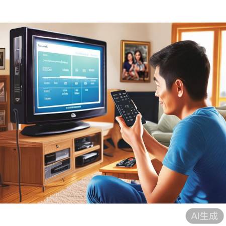 轻松连电视，跟着步骤走！