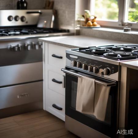 集成灶时尚省空间，台式灶烹饪体