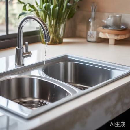 洗脸盆改洗衣机,环保空间省。