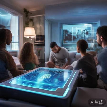 科技指纹锁,安全便捷新生活