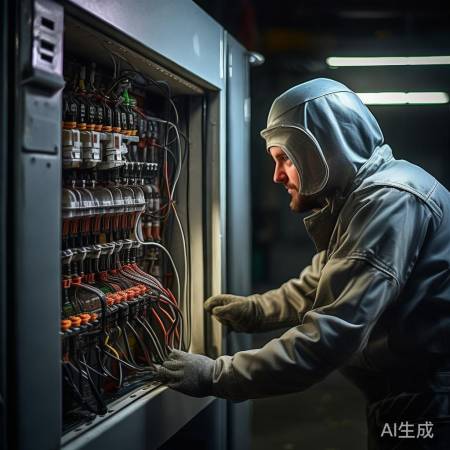 打开电器底板，安全第一，专业人