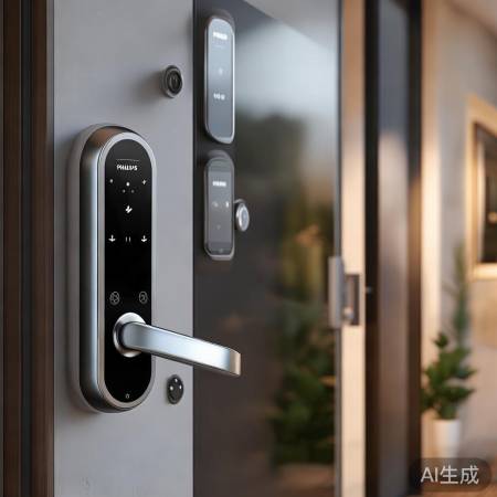 飞利浦708智能锁,智能家居联