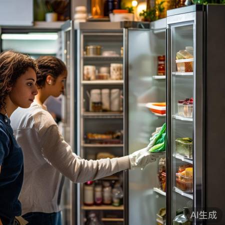 公用冰箱,遵规节用,爱护清洁。