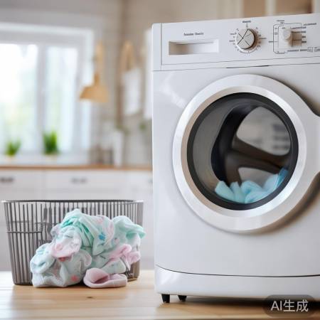 婴儿洗衣机，多种洗涤模式，轻柔