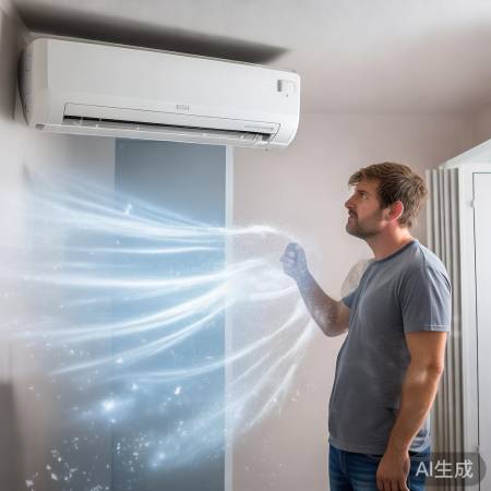 空调效果差，冷热不均，疑似装错