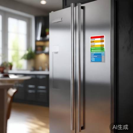 冰箱选购看能效标识,节能省电。