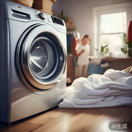 洗衣机升级,周末享干爽幸福。