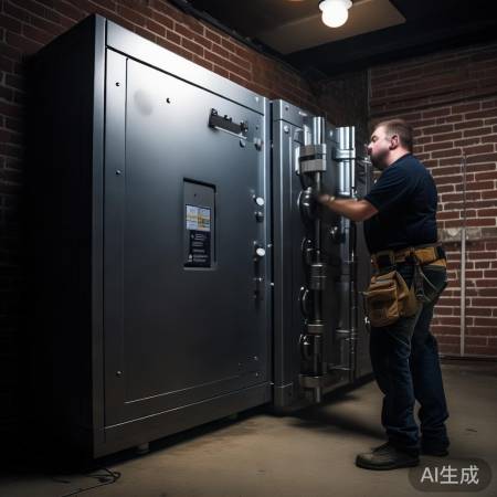 保险柜安装牢固,防撬防盗!