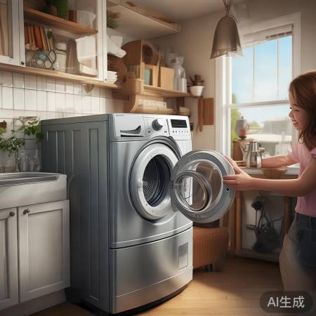 “揭秘洗衣误区,纸巾入机危害大