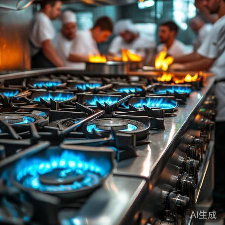 商用燃气灶,燃气量关键。