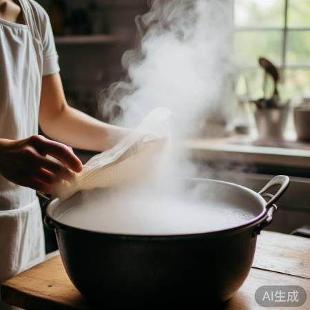 热水消毒衣物需选材。