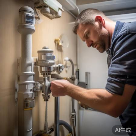 检查水压，调至0.3-0.5M