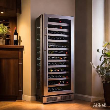 客厅角落，红酒柜佳选，稳定不占