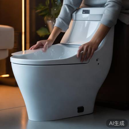 Toto智能马桶：自动感应冲洗