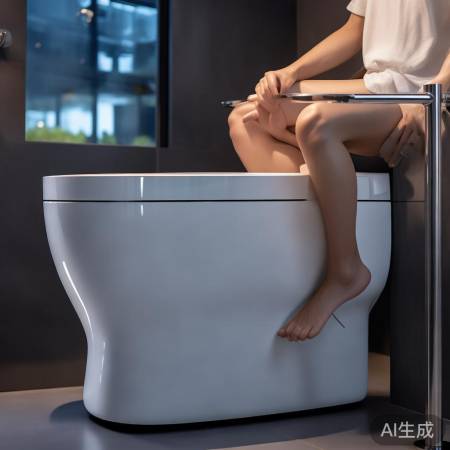 智能马桶自动冲水，科技提升生活