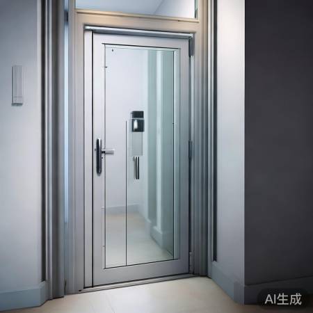 玻璃防盗门配报警，全方位守护家