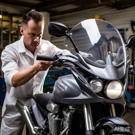 检查挡风条,确保安装牢固