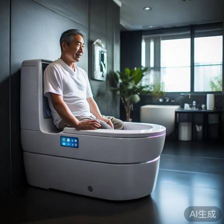 智能马桶,自动识别,个性化体验
