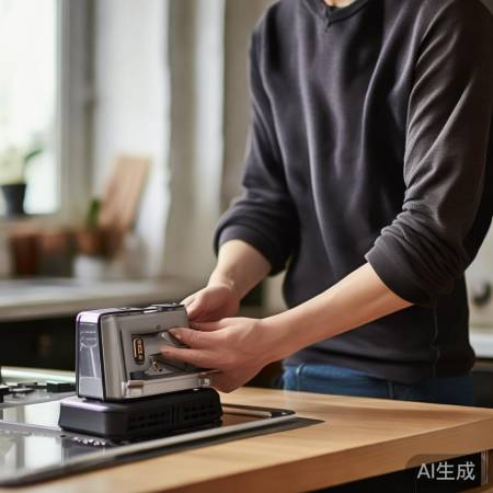 燃气灶电池电量不足，需换新电池