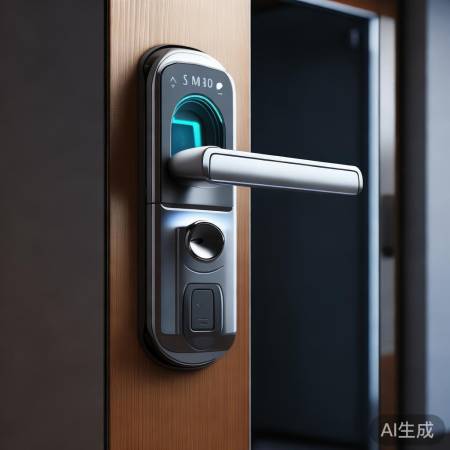 指纹锁,安全便捷开门利器。