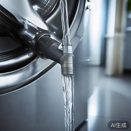 洗衣机排水阀维护，防堵防菌。