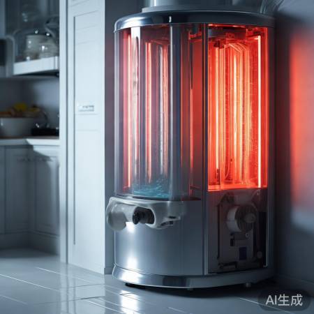 热水器循环加热，无需常满水。