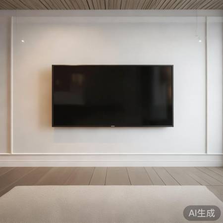 客厅正墙面挂电视利弊分析