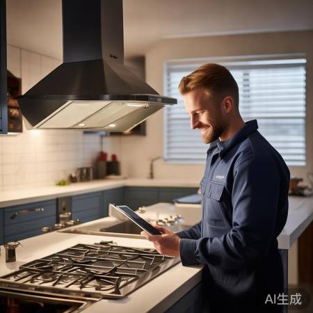 华帝售后贴心,油烟机无忧。