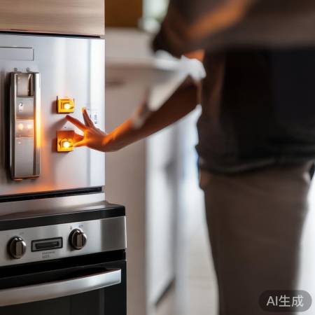 亿田集成灶，电源燃气先开启